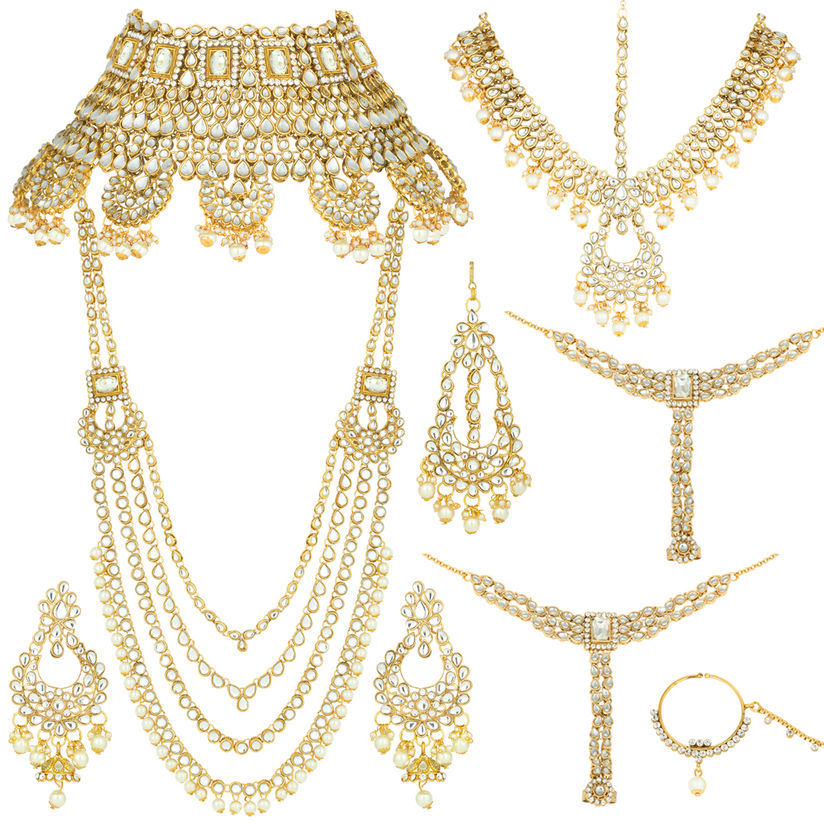 Peora Jewellery Sets Buy Peora 18k Gold Plated Ethnic Indian White Kundan Jodha Akbar Necklace Jewellery Set For Women Online Nykaa Fashion Jodha akbar watch online is an indian historical drama currently airing on zee tv. peora 18k gold plated ethnic indian white kundan jodha akbar necklace jewellery set for women