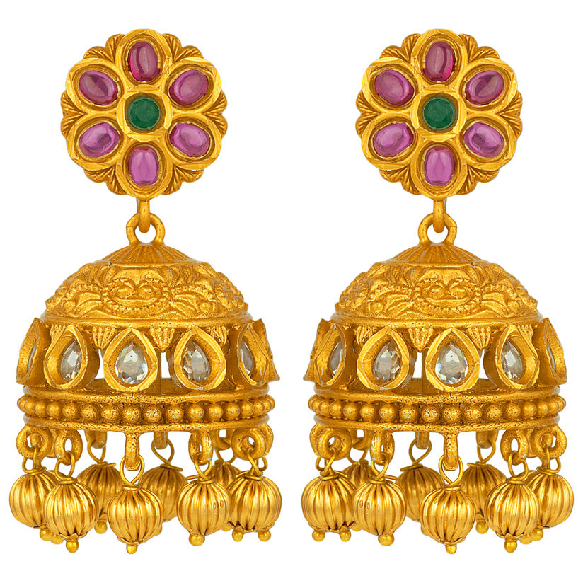 matte jhumkas online