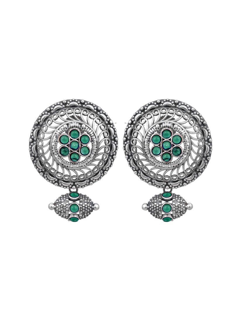 Peora Earrings Buy Peora Tradional Oxidised Silver Green Stone Multi Design Stud Earrings Online Nykaa Fashion Discover luxury pieces made with unprecedented quality and craftsmanship. peora tradional oxidised silver green stone multi design stud earrings
