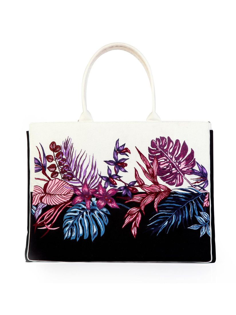 Gaya Tote Bags Buy Gaya Multi Color Embroidered Tote Bag Online Nykaa Fashion