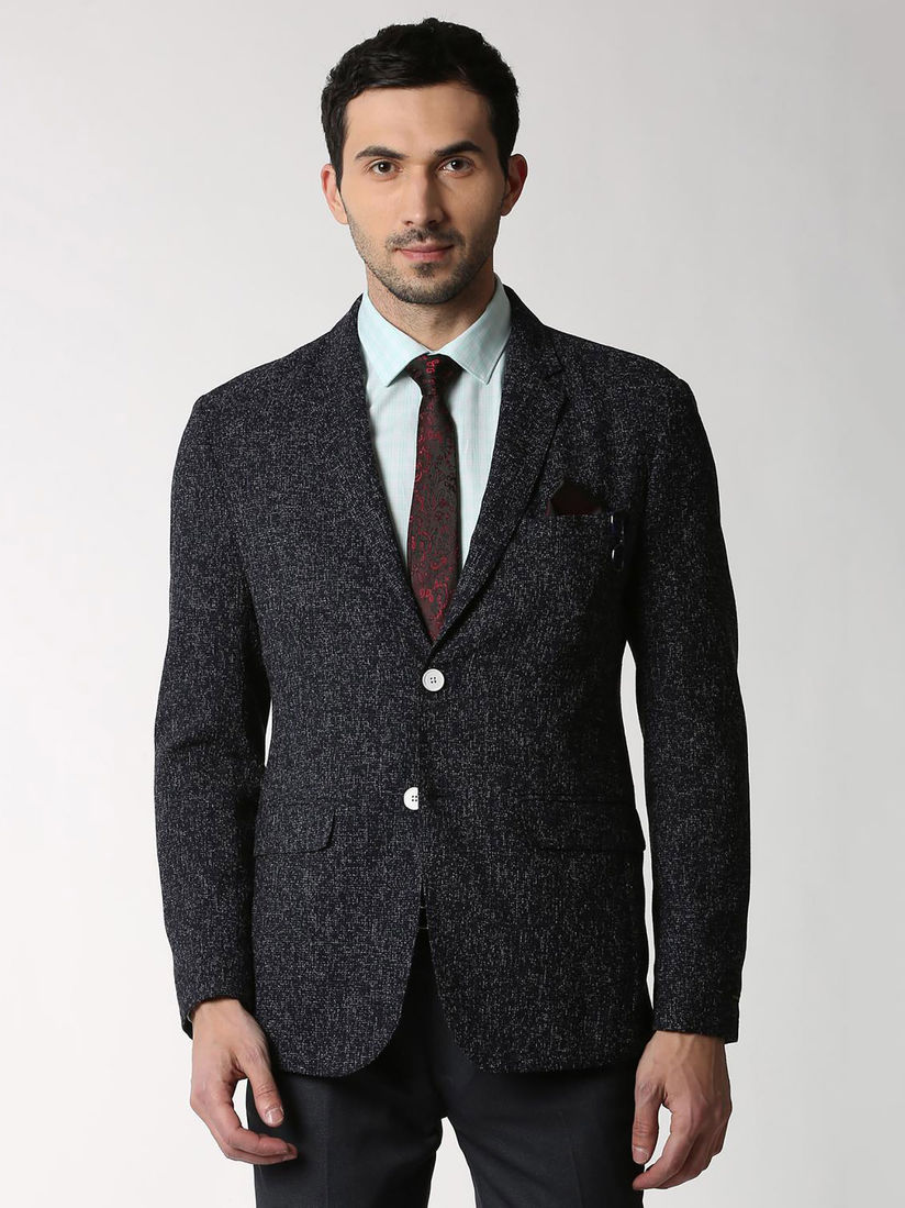 Black blazer with design Clearance