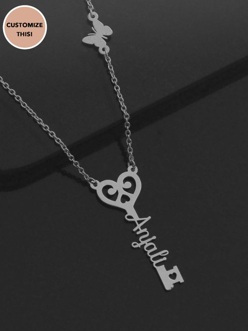 Pipa Bella Necklaces And Chokers Buy Pipa Bella Silver Plated Key And Butterfly Design Name Necklace Sofia Online Nykaa Fashion Pipa Bella Necklaces And Chokers Buy Pipa Bella Silver Plated Key And Butterfly Design Name Necklace Sofia Online Nykaa Fashion