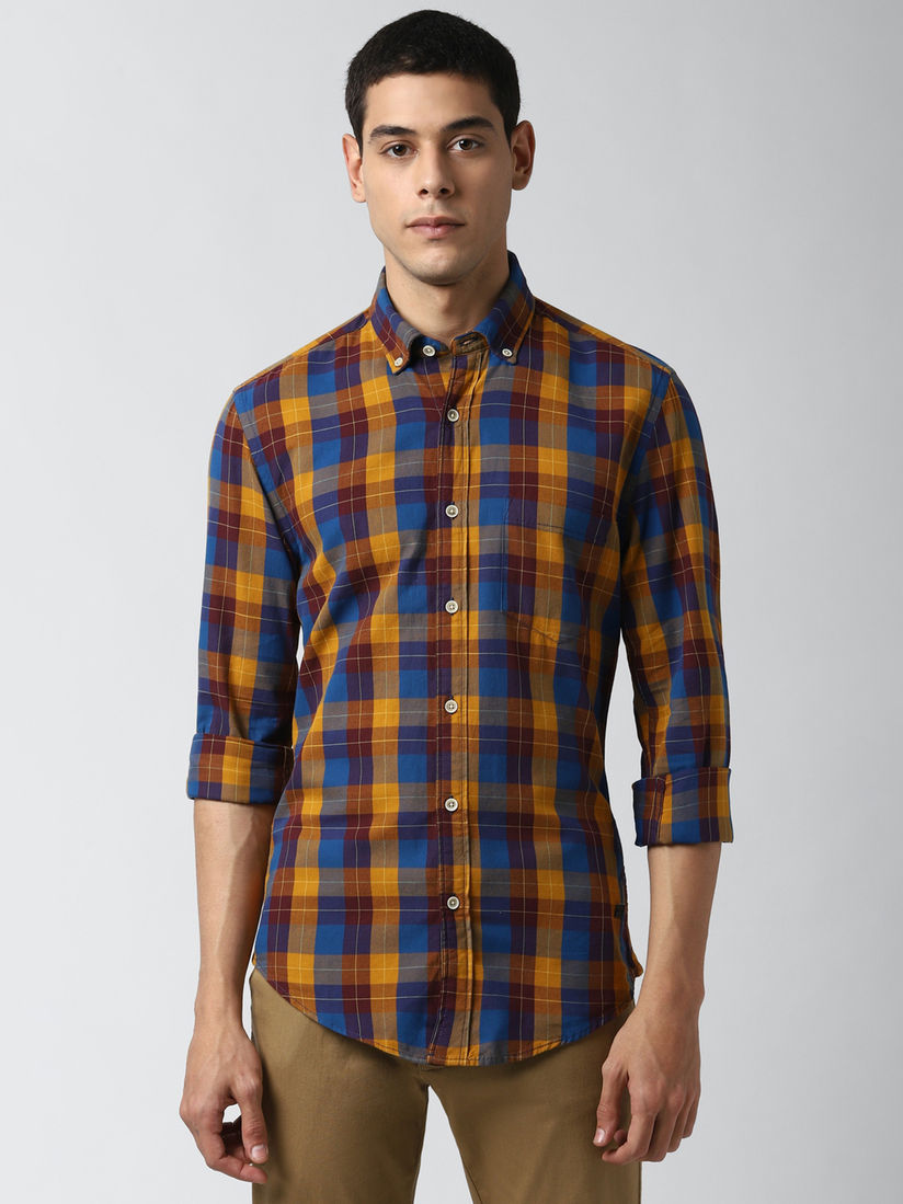peter england casual shirts