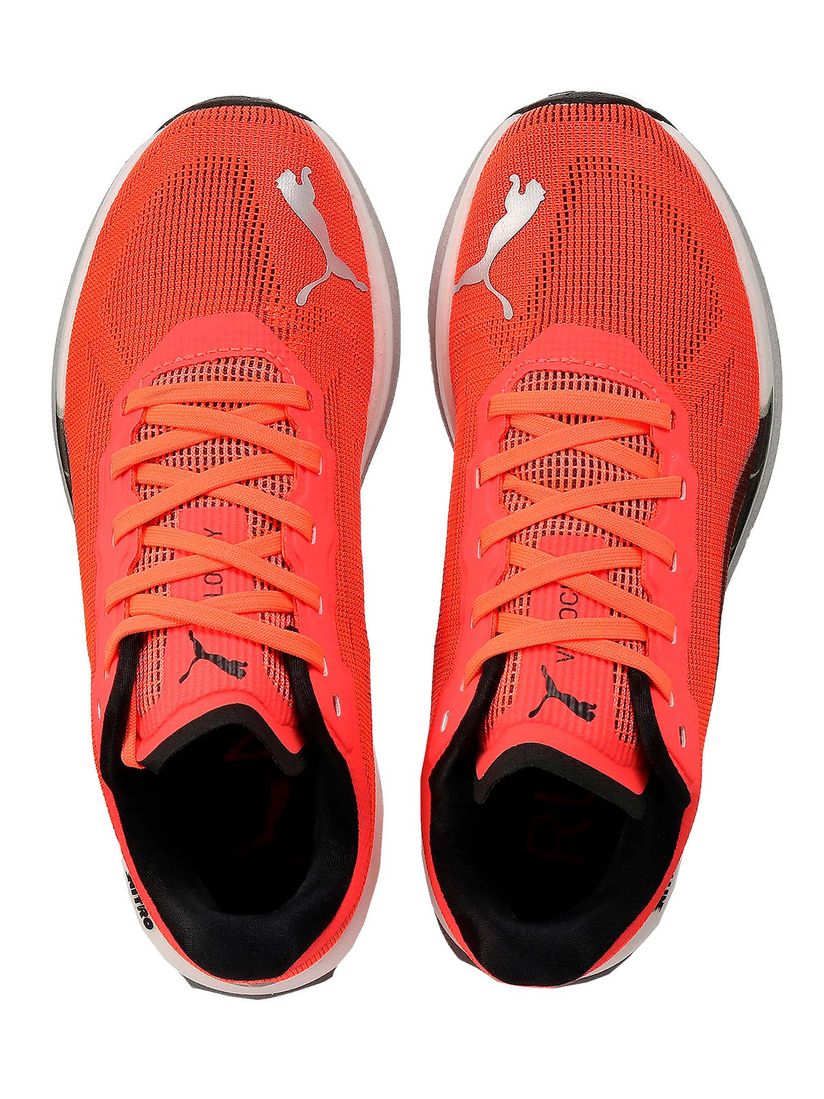 orange puma suede womens