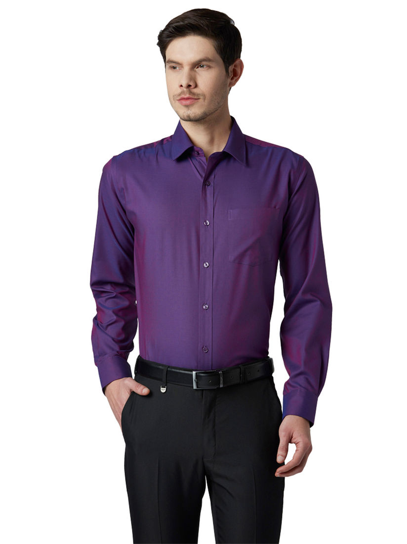 Violet formal shirt clearance