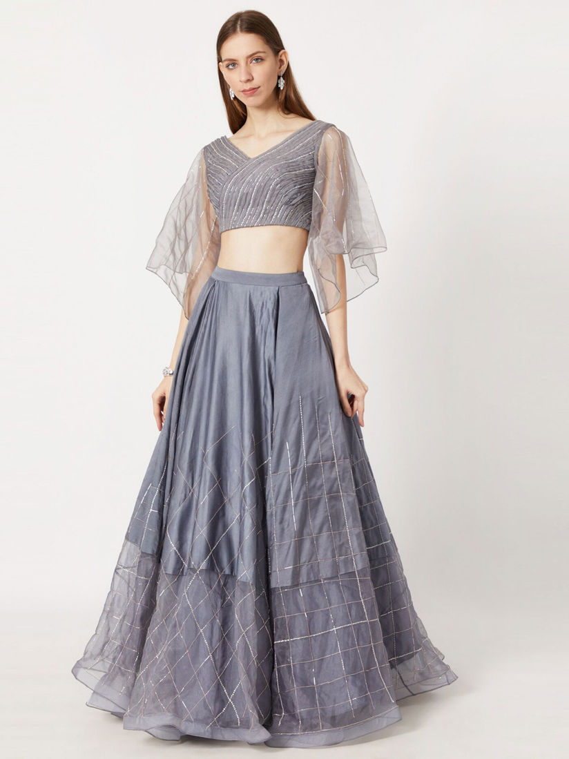 Crop top lehenga buy online Sale