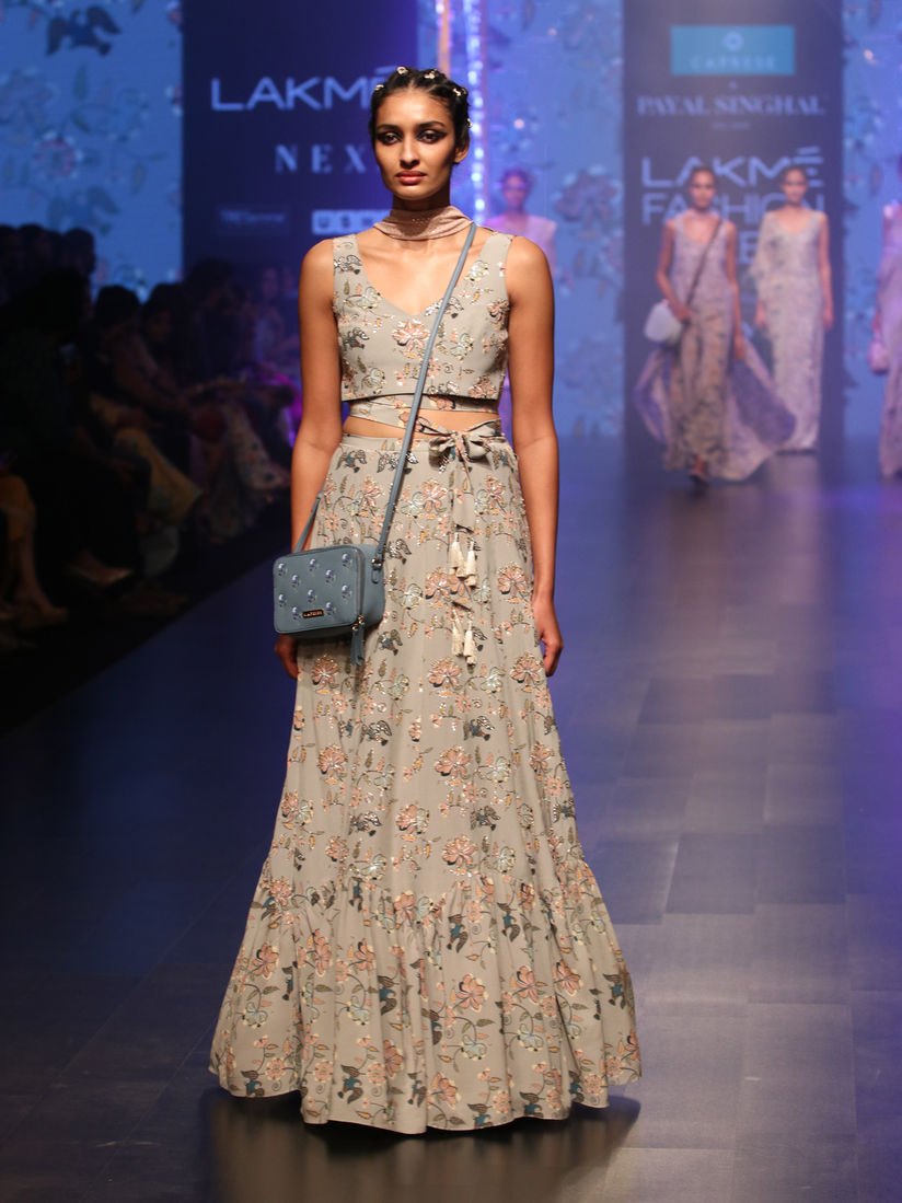 Payal Singhal Lehengas Buy Payal Singhal Amina Lehenga With Blouse Dupatta Set Of 3 Online Nykaa Fashion Payal singhal is another contemporary south asian design house.