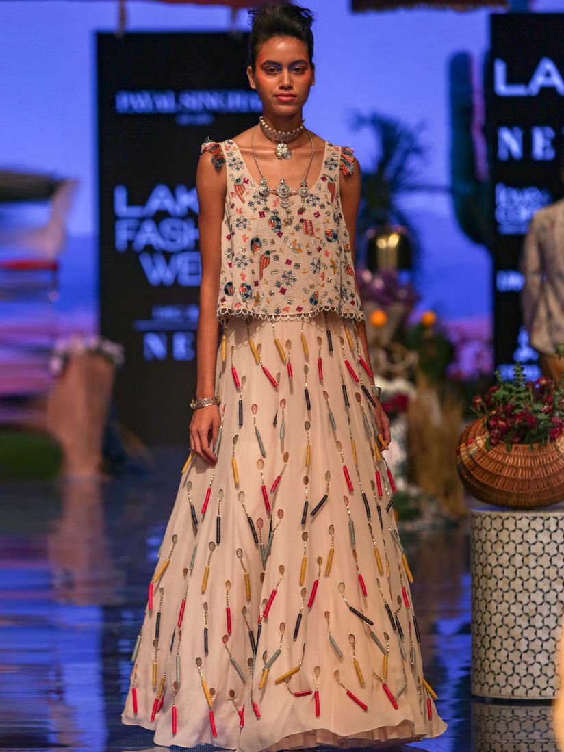 Payal Singhal Lehengas Buy Payal Singhal Amaya Georgette Skirt With Top Set Of 2 Online Nykaa Fashion 1 old & expired payal singhal discounts. payal singhal amaya georgette skirt with top customisable set of 2