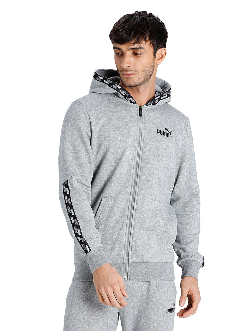 puma tape hooded jacket