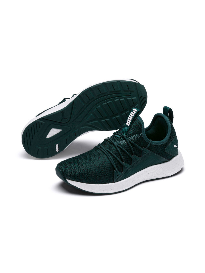 puma green shoes
