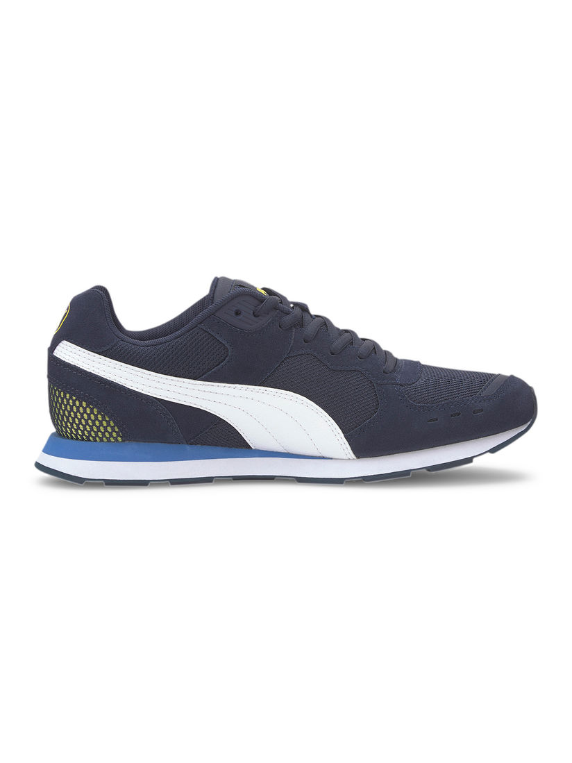puma navy blue running shoes