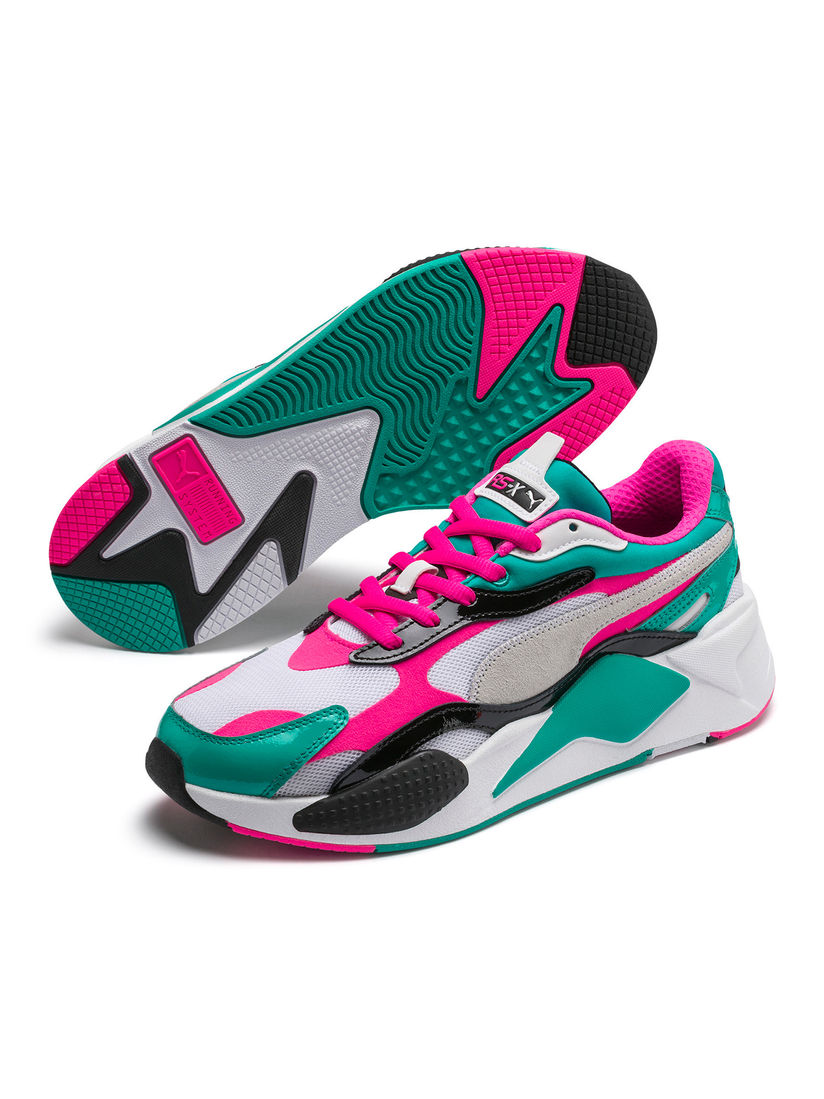 puma multicolor running shoes