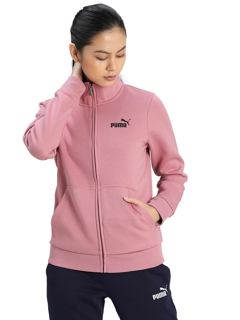 puma jacket pink