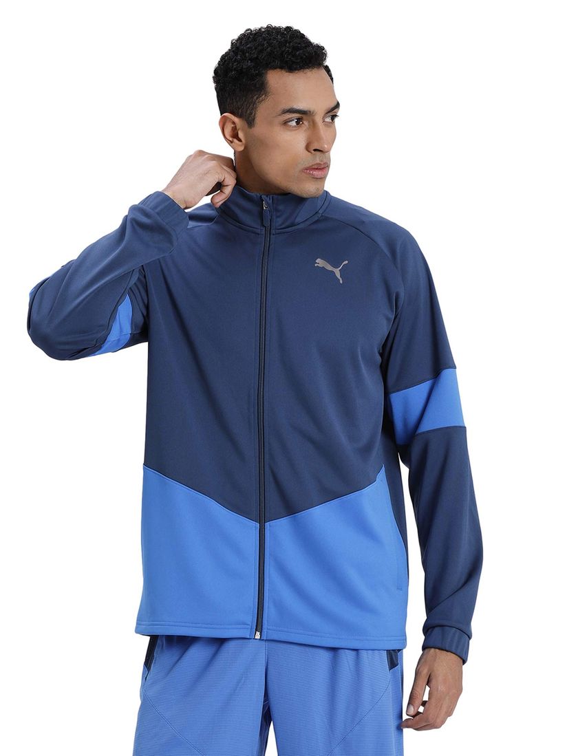 puma color block jacket