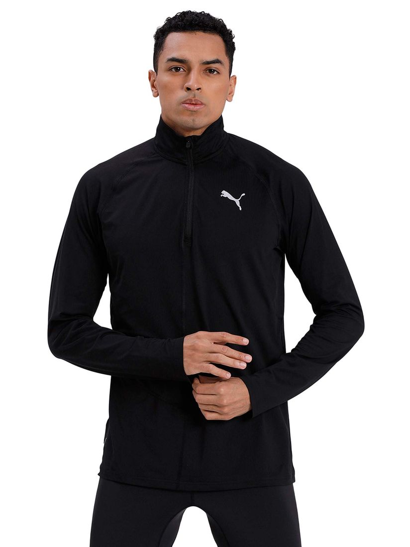 puma half zip windbreaker