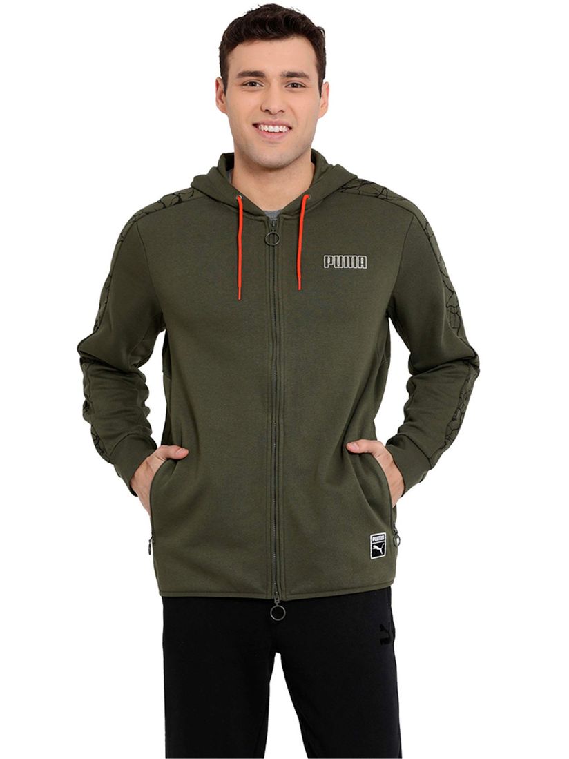 puma olive jacket