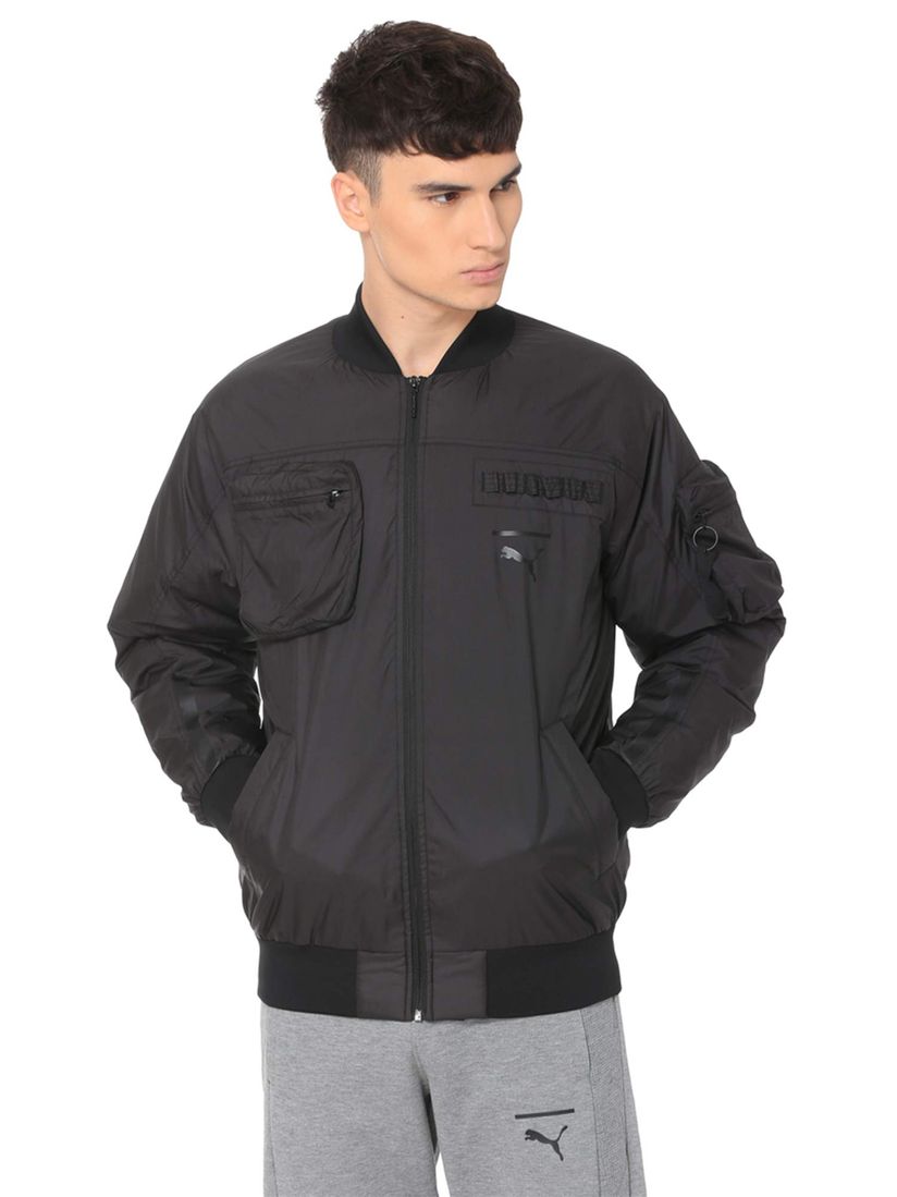 puma ferrari evoknit midlayer puffer sweatshirt