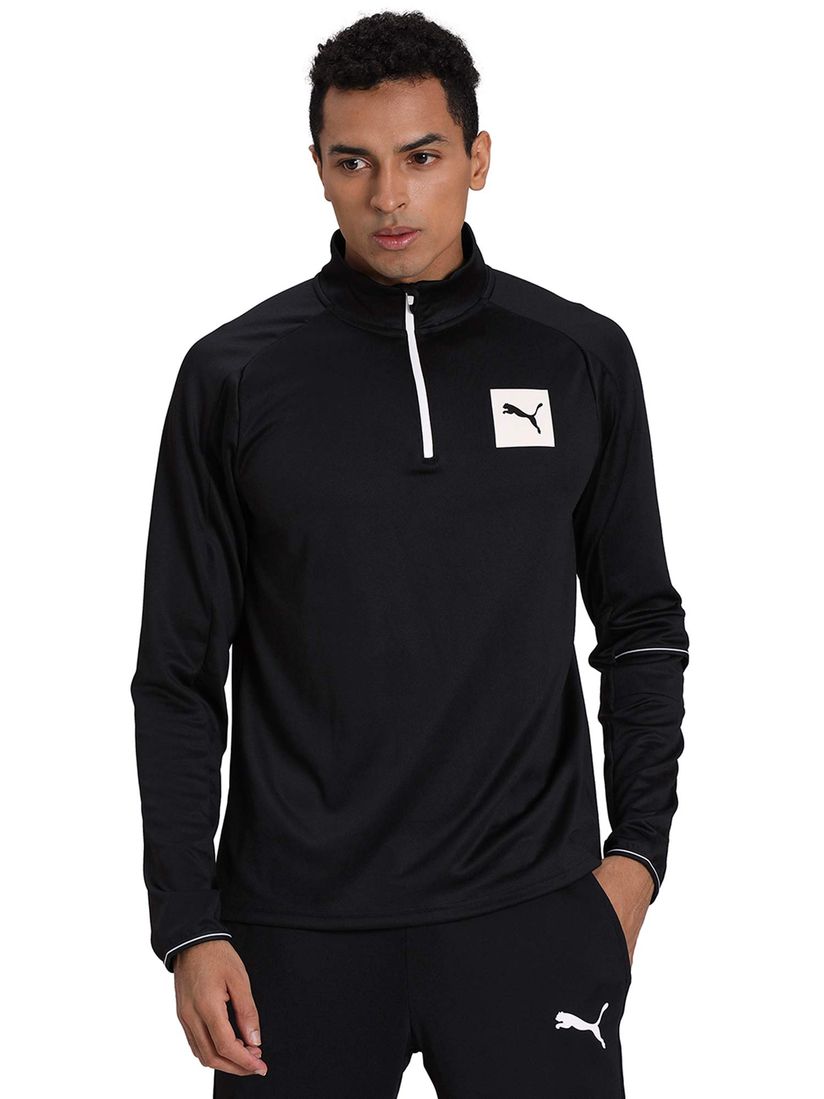 puma half zip windbreaker