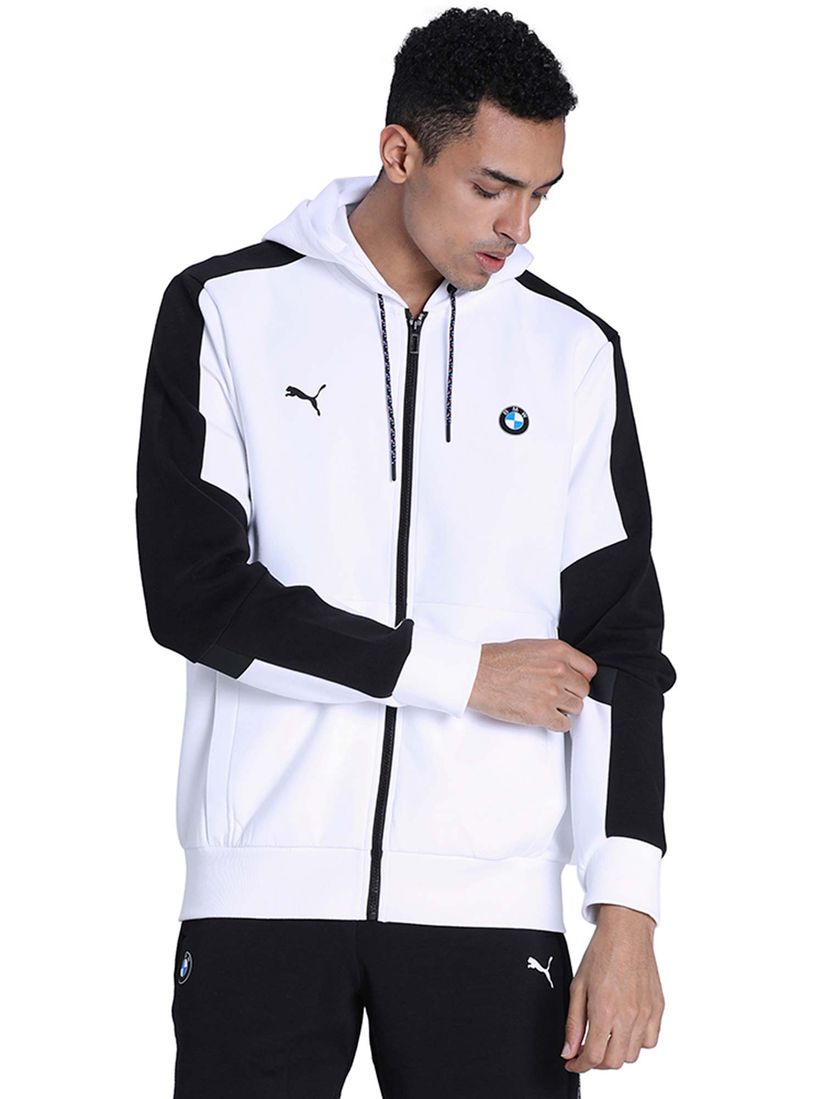 puma white windbreaker