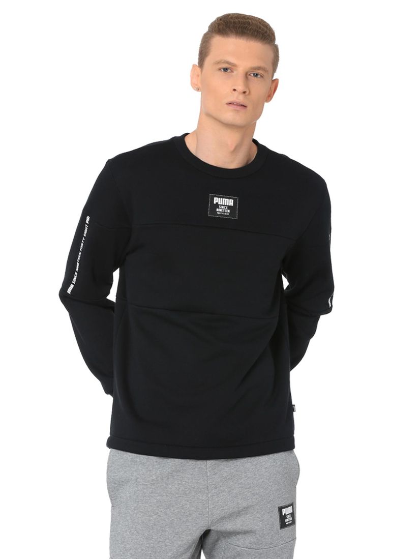 puma rebel block crew