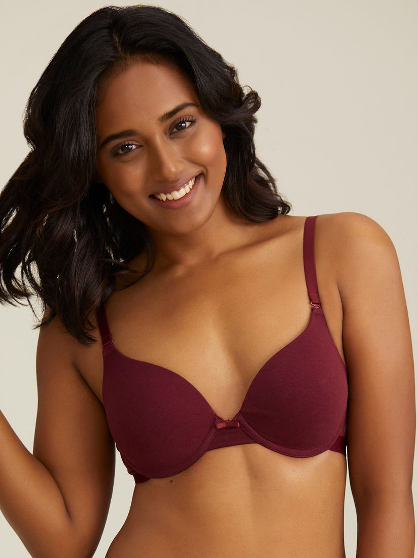 Breathe Cotton Padded Wired Push Up