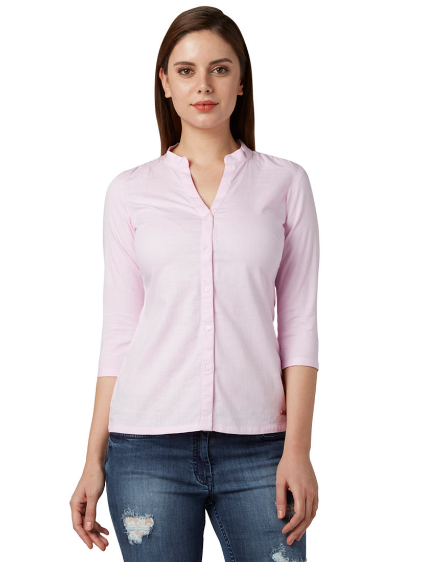 Light pink shirt online clearance