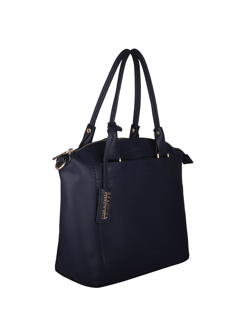 navy blue satchel handbags