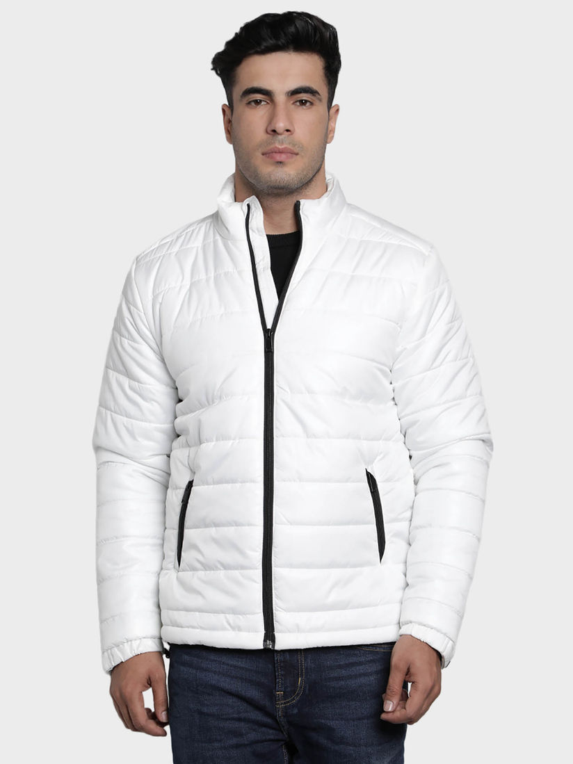 red tape white jacket