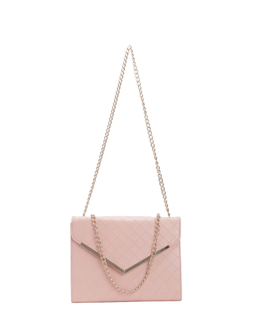 baby pink sling bag