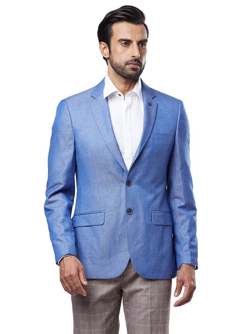 medium blue blazer