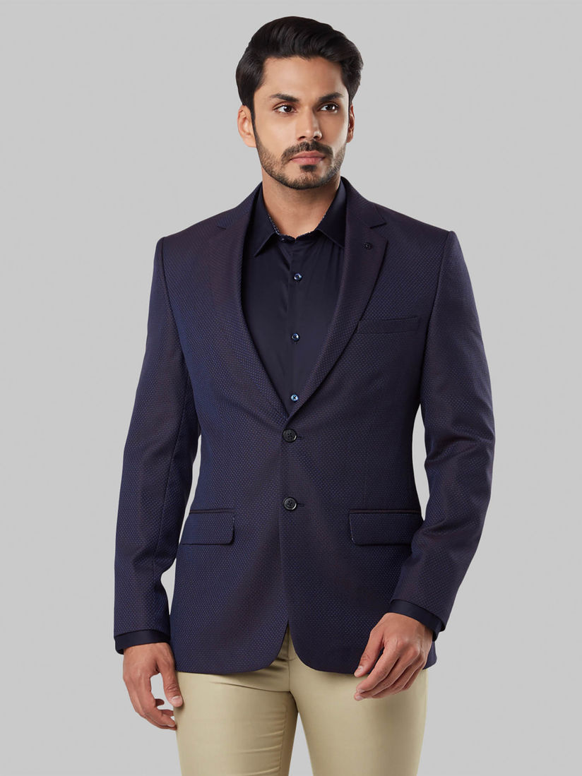 Raymond navy blue blazer Outlet