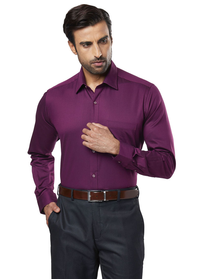 Raymond purple shirt clearance