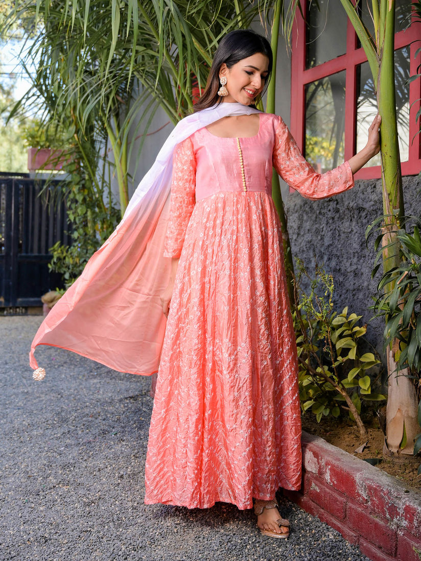 bandhani anarkalis online