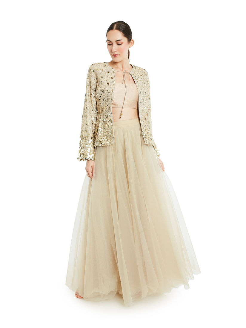 Skirt blouse with jacket clearance