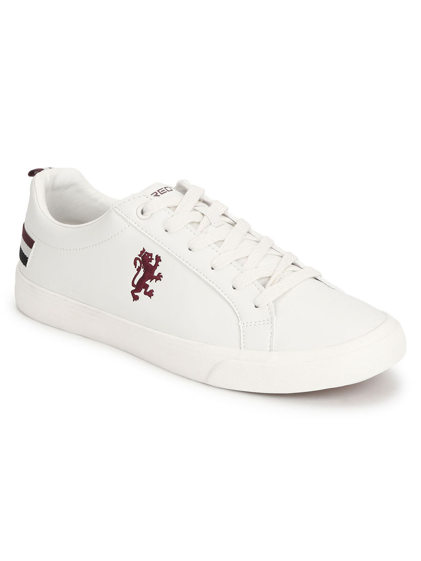red tape off white sneakers