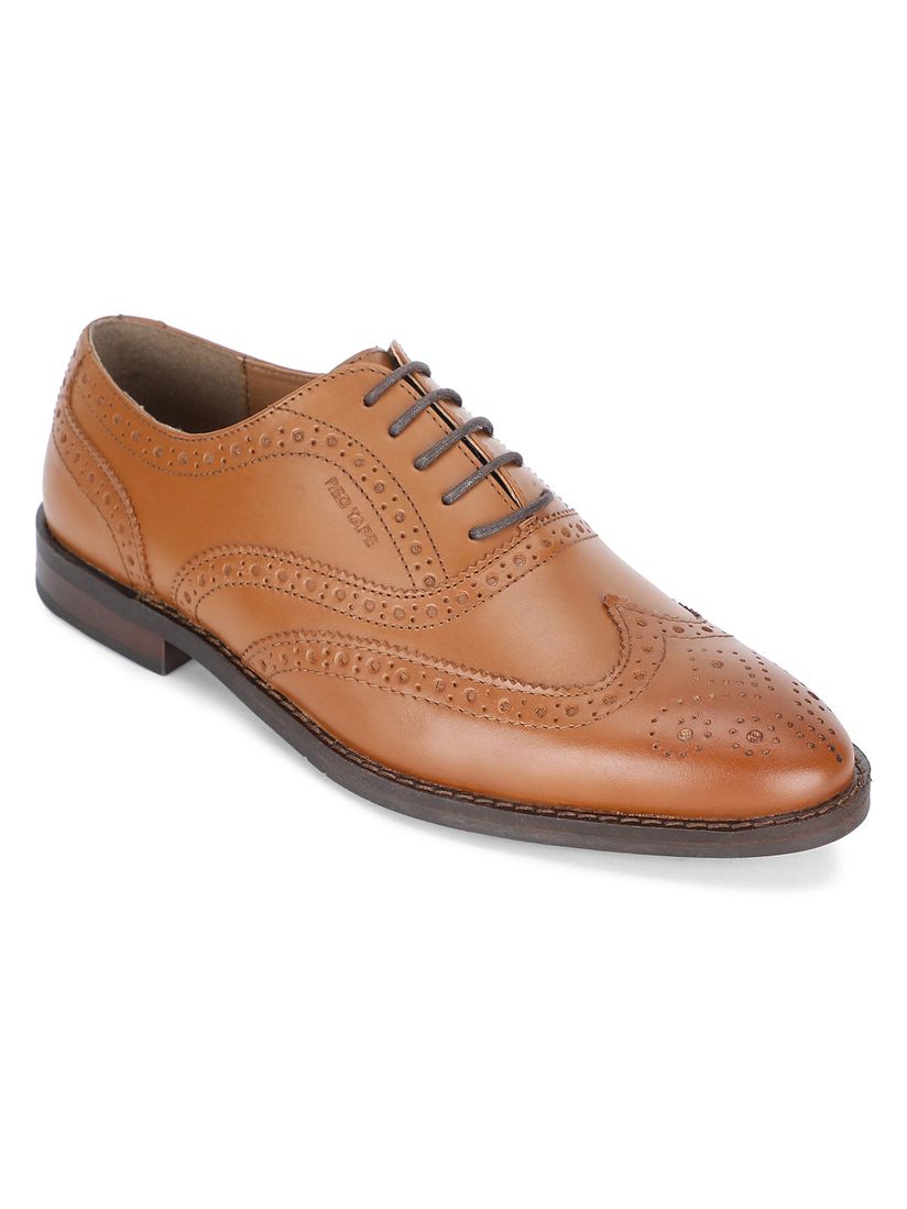 Red tape brogues clearance