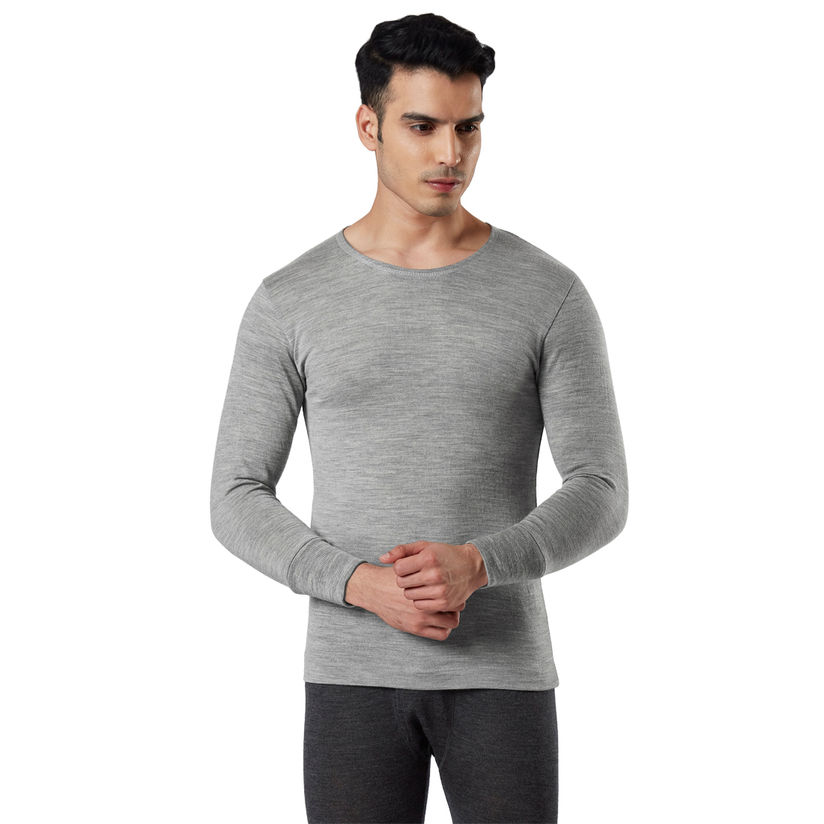 grey thermal top