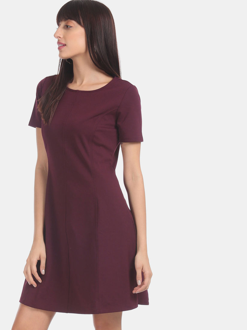 gap purple dress