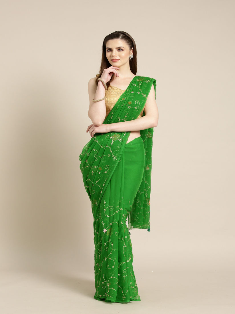 pure chiffon sarees online