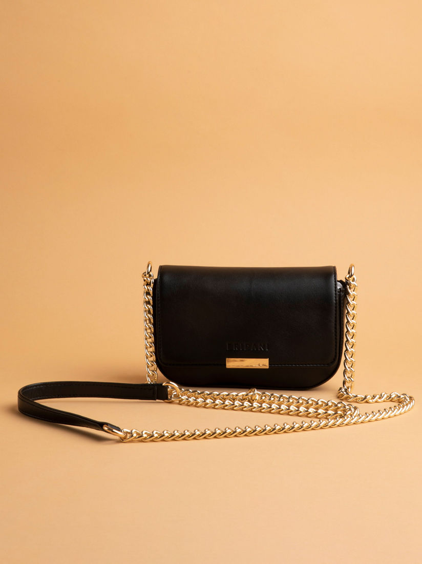 sling bag with chain