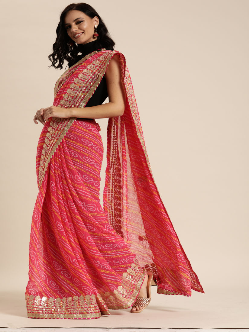 bandhani saree online