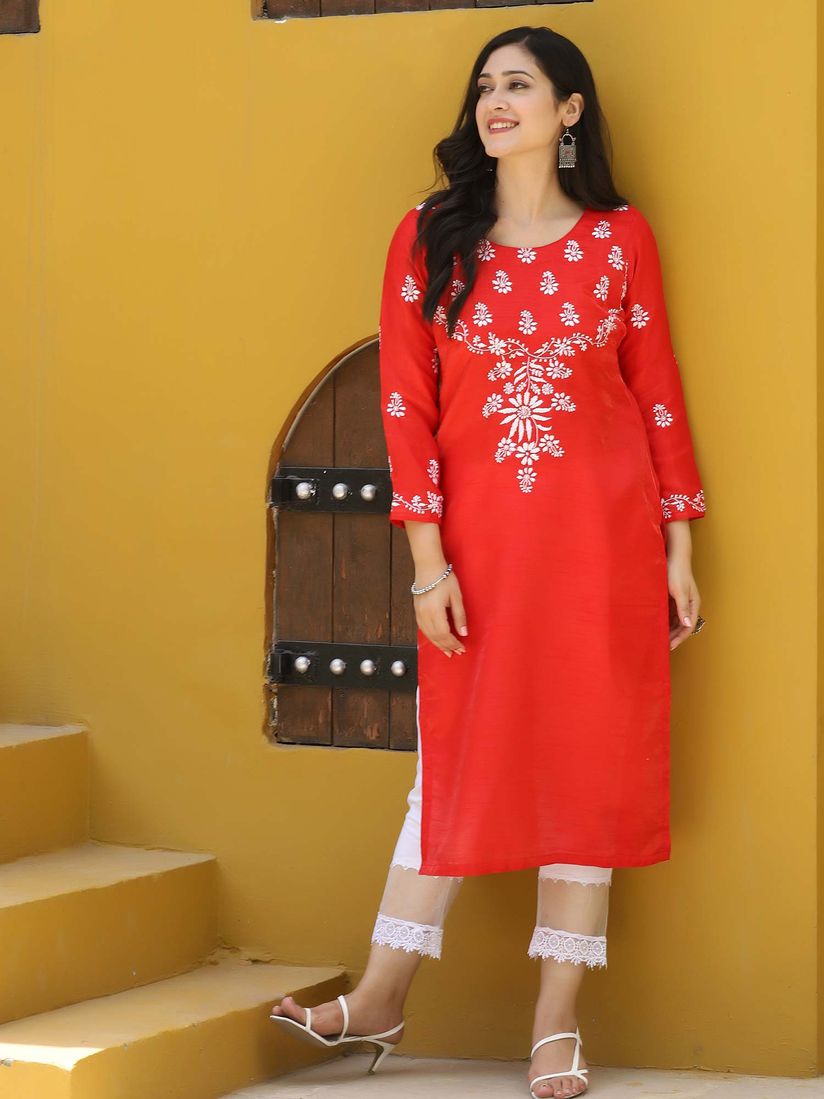 lace kurtis