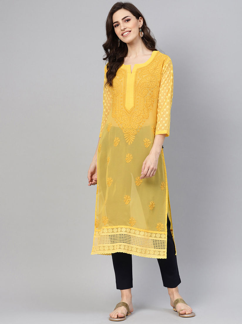 Saadgi chikankari clearance