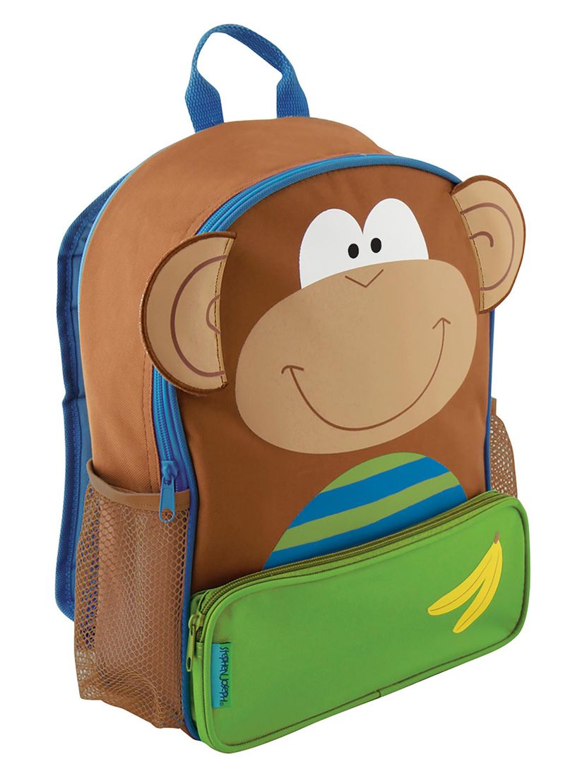 backpack with monkey