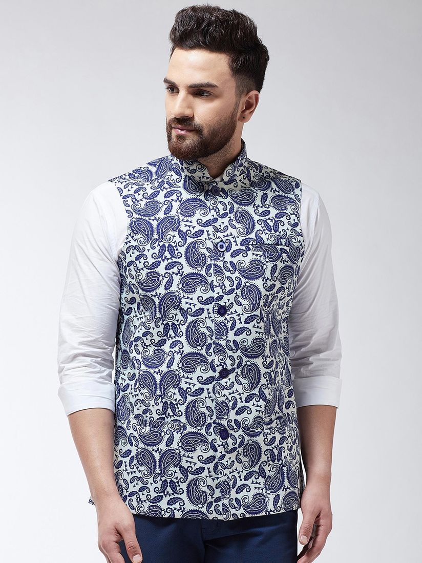 royal blue half jacket