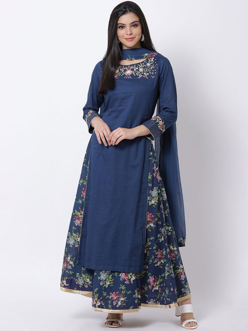 Biba kurti skirt set clearance