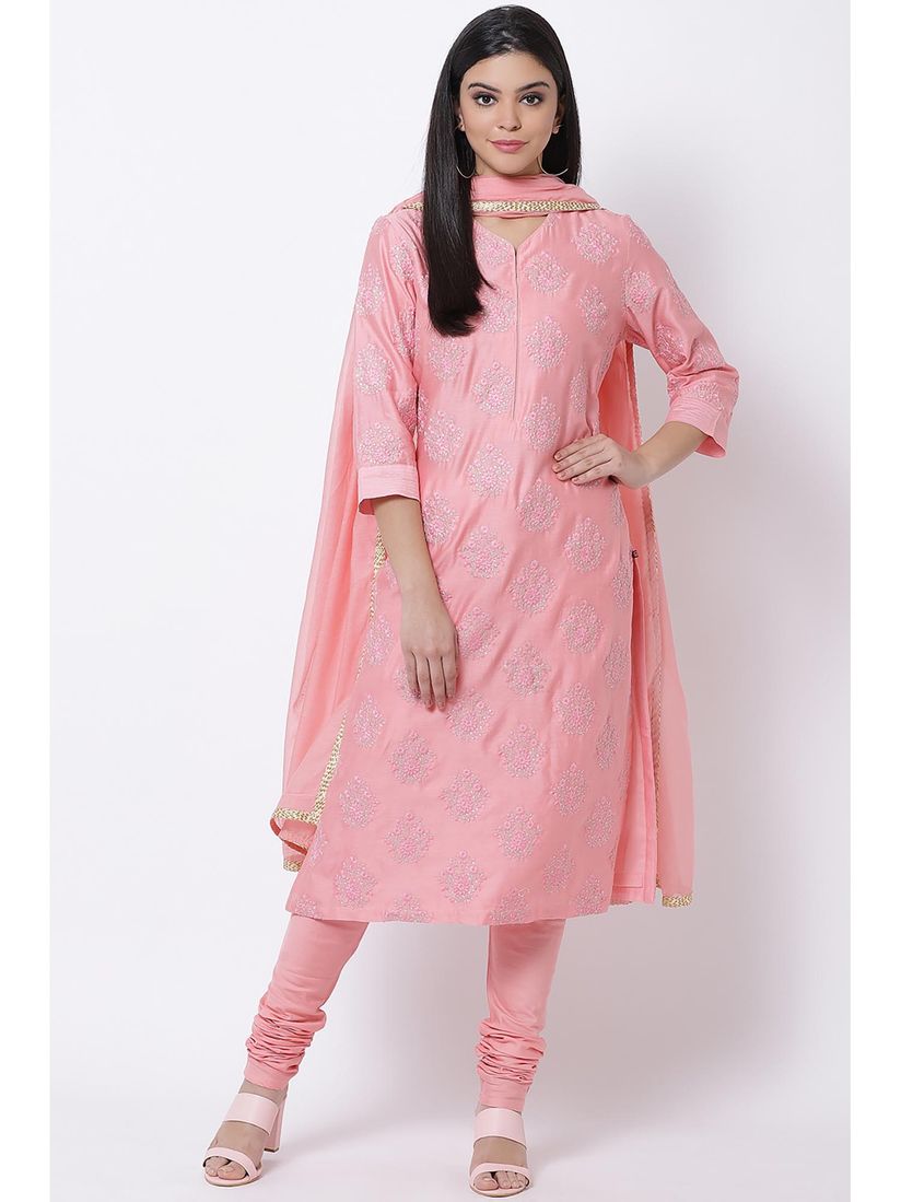 Biba pink kurta Clearance