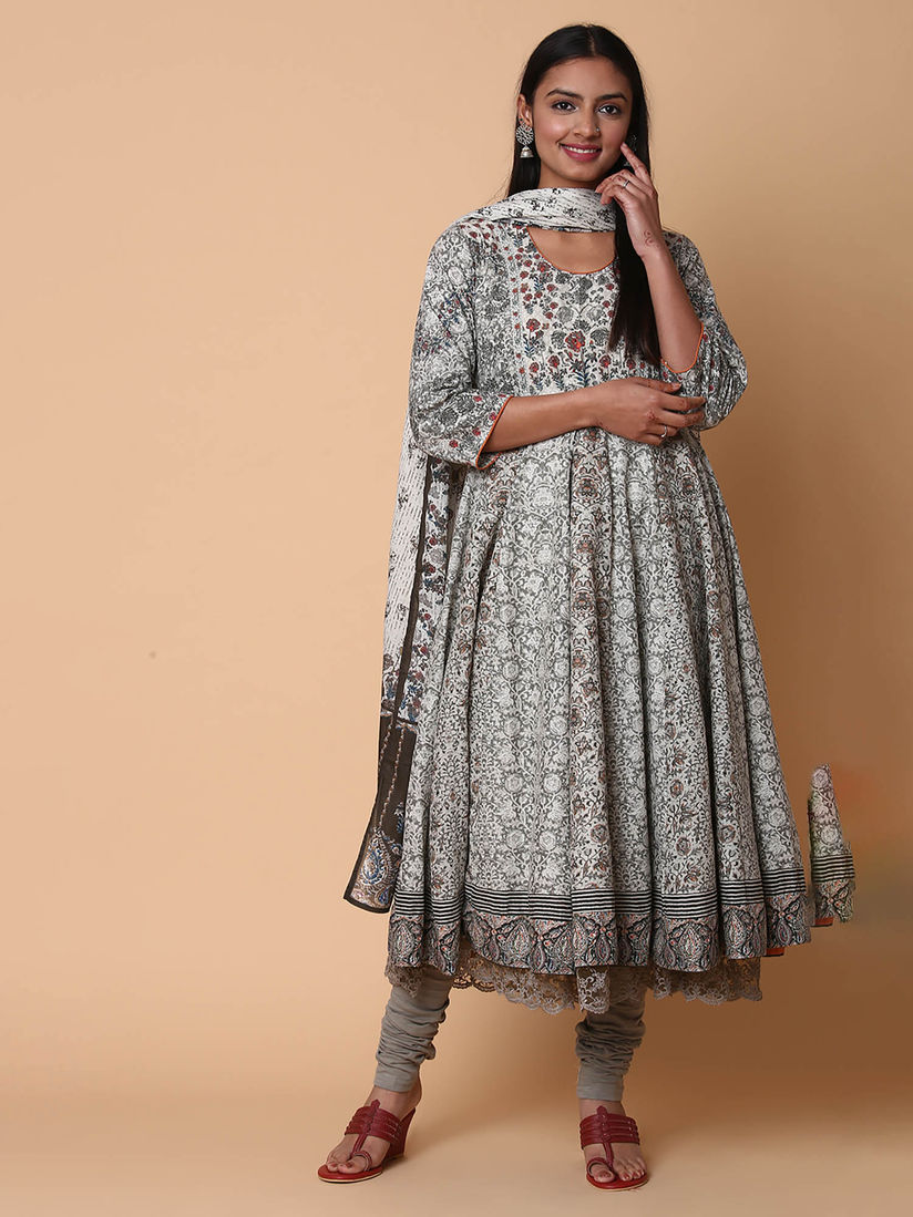 anarkali suit set