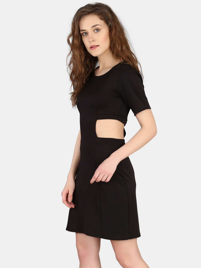 Waist cut out dress india clearance