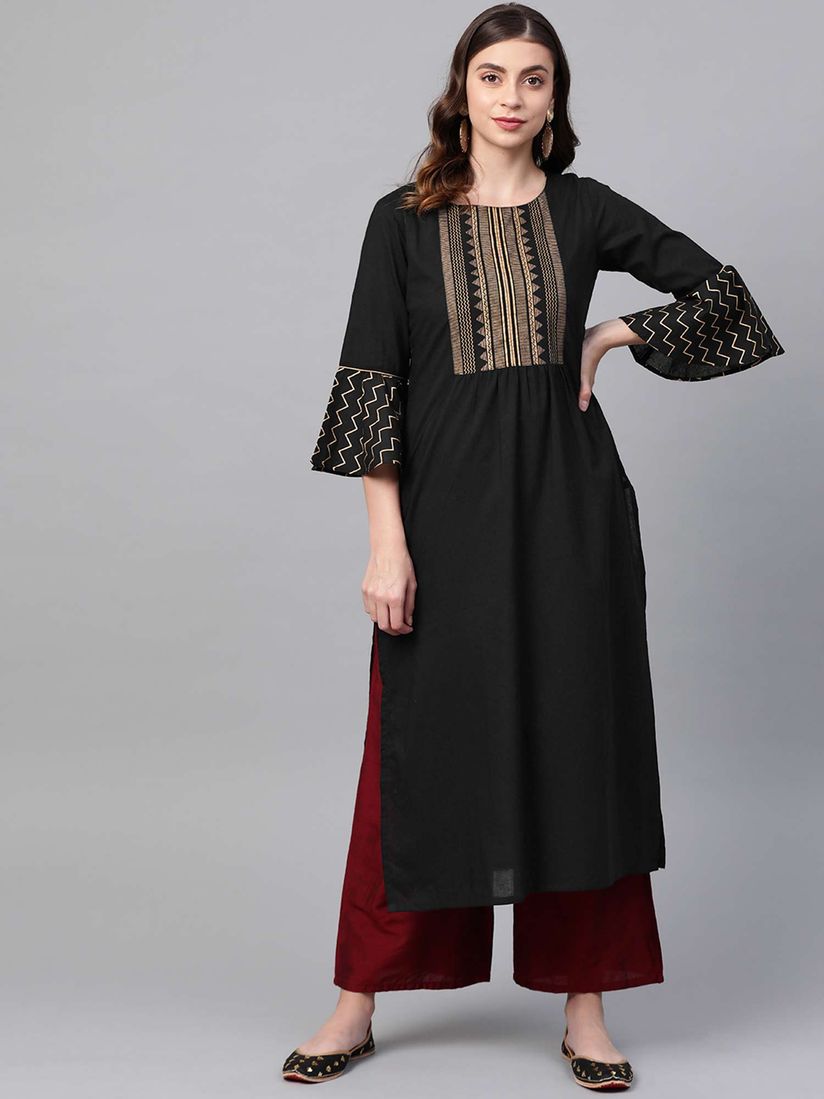 Yoke design kurtis online clearance